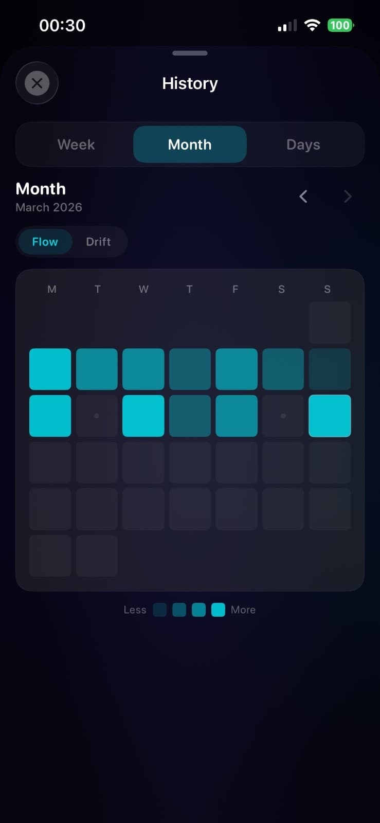 Loom: экран приложения 5