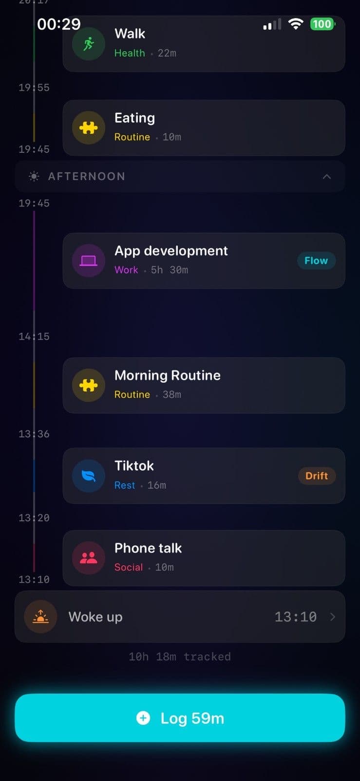 Loom: экран приложения 7